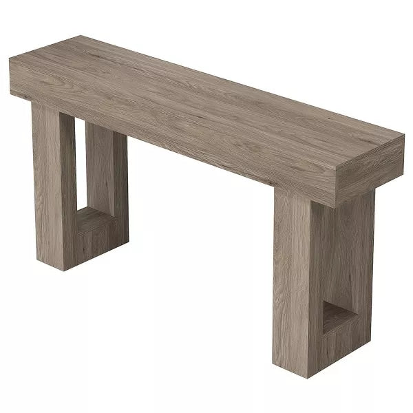 Resenkos Entryway Table, Console Sofa Table,63-Inch Console Table, Farmhouse Wooden Sofa Table Entryway Table,Rustic