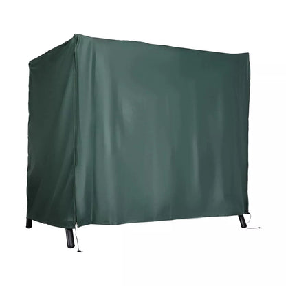 Resenkos Patio Furniture Covers,Outdoor Swing Cover,Outdoor Patio Hammock Porch Swing Cover with UV, Water, Dark Green