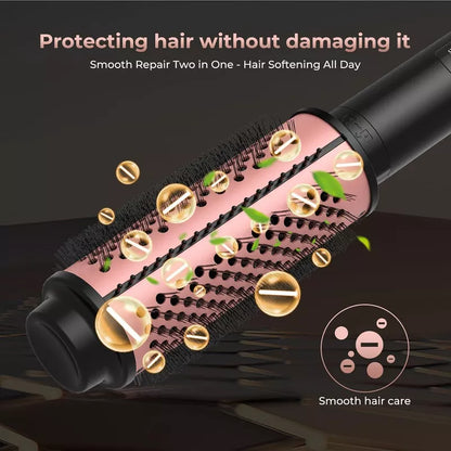 Dryhsip 3-in-1 Curling Iron Wand, 3 Temp Settings 250°F-410°F, Negative Ion Anti-Frizz, Fast Heat-Up, Safe for All Hair Types