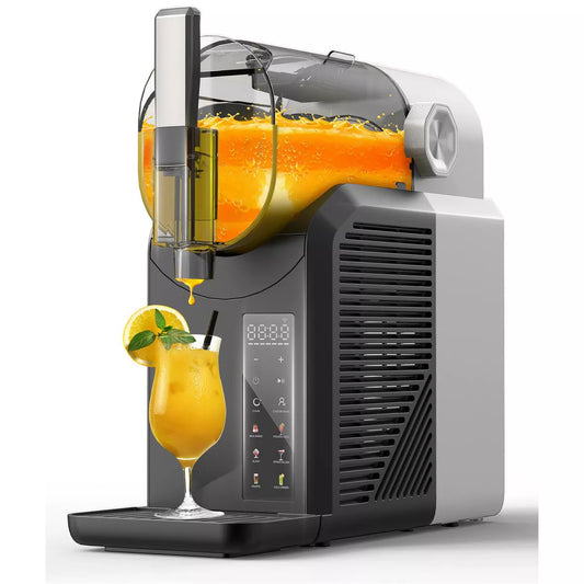 Greenever 15-Minute Slushie Machine with 6 Preset Programs & 4 Hours Freshness for Home Frozen Drink Milkshakes Margaritas Frappes