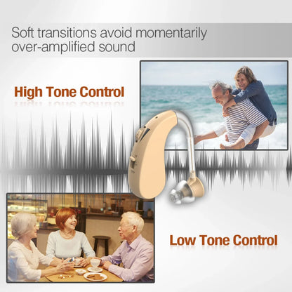 Delmicure Hearing Aids - Rechargeable Digital Hearing Aids for Adults: Intelligent Noise Cancellation, Lightweight Design with Full Digital Circuitry, High&Low Tone Control with Clear Sound